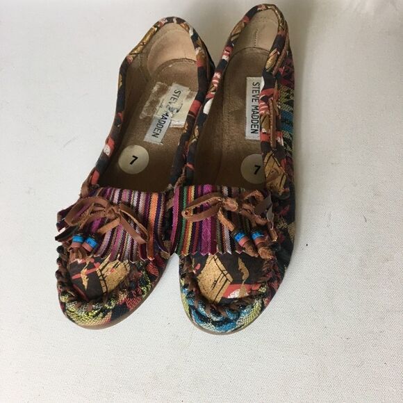 Steve Madden Teana Moccasins size 7 - Picture 3 of 4